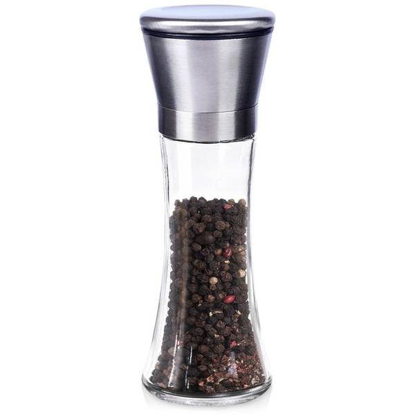 Pfeffermühle 259368 Glas - 7 x 19 x 7 cm