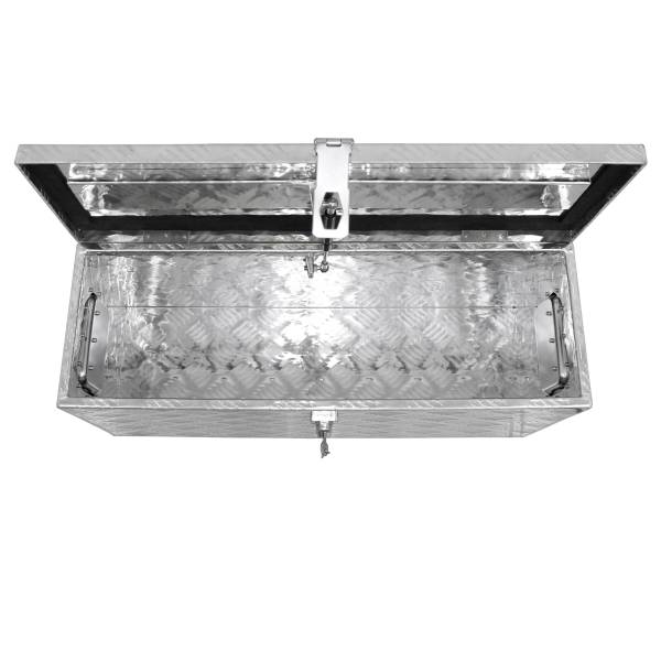 Werkzeugkasten ALBOX-T Silber - Samt - 24 x 32 x 73 cm