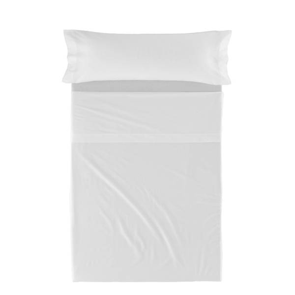 Bettlaken Basic (2er Set) Weiß - Textil - 160 x 1 x 270 cm