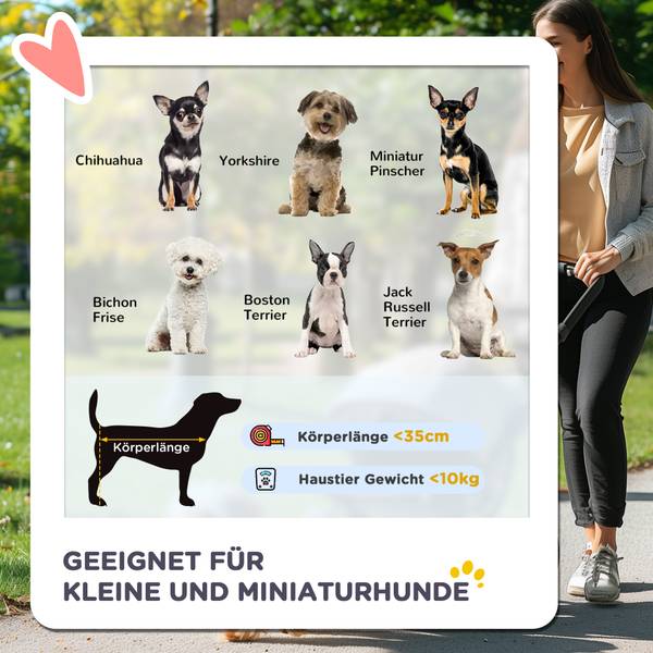 Hundewagen BB7163 Gelb - Metall - 43 x 20 x 75 cm
