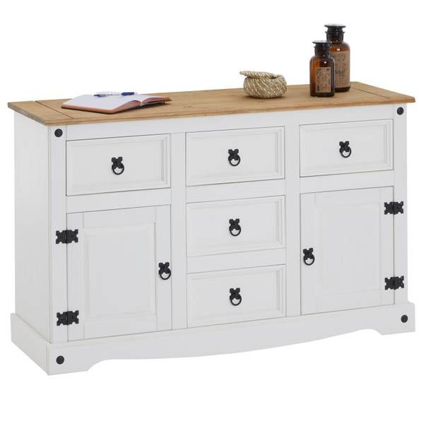 Sideboard CAMPO Kiefer - 125 x 76 x 40 cm