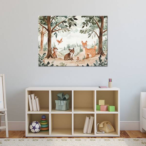 Leinwandbild Für Kinder 1-Teilig 60 x 40 cm