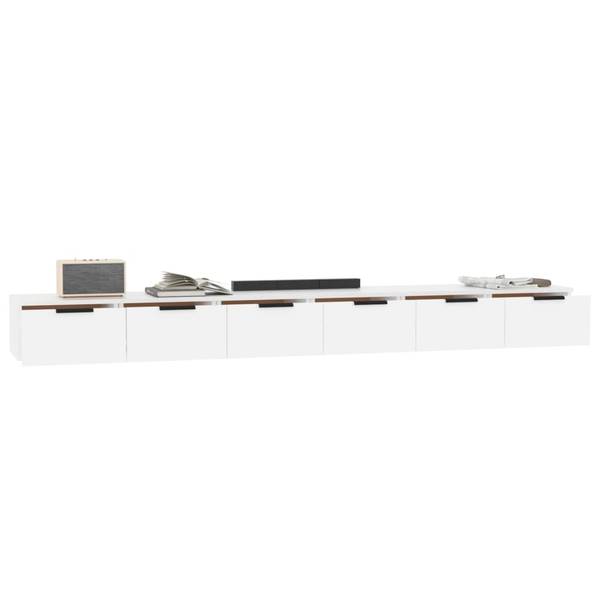Wandschrank M645725 Weiß - Holzwerkstoff - 102 x 20 x 30 cm