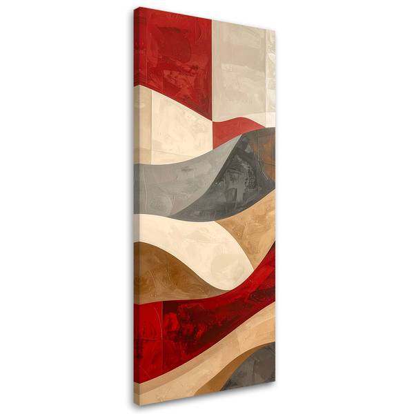 Wandbild Abstrakte Linien 50 x 150 cm