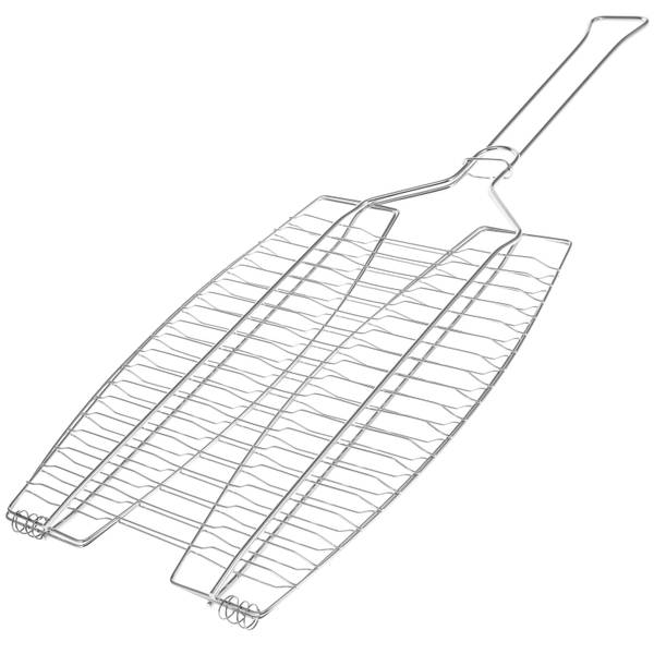 Fischgriller 14127 Silber - Metall - 27 x 27 x 65 cm