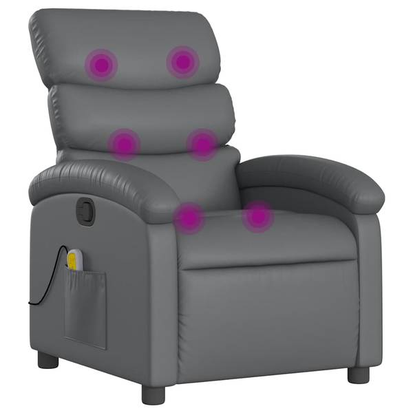 Massagesessel 3032263-4 Grau
