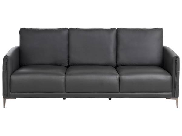 3-Sitzer Sofa CILENS Schwarz - Grau
