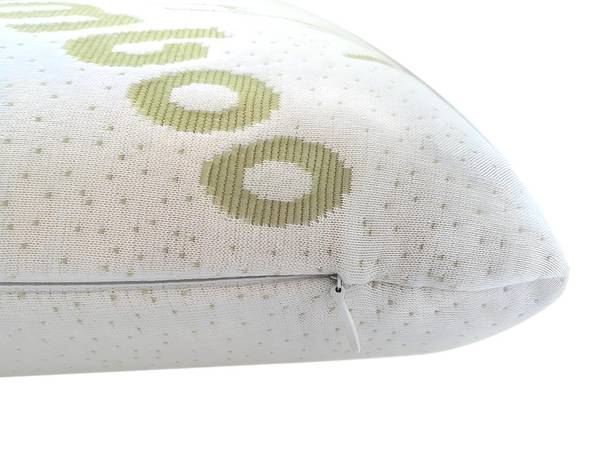 Kopfkissen DOUCEUR Weiß - Textil - 60 x 12 x 60 cm