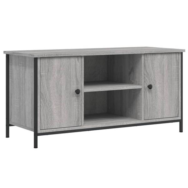 TV-Schrank 3030458 Grau - Eisen - 100 x 50 x 40 cm