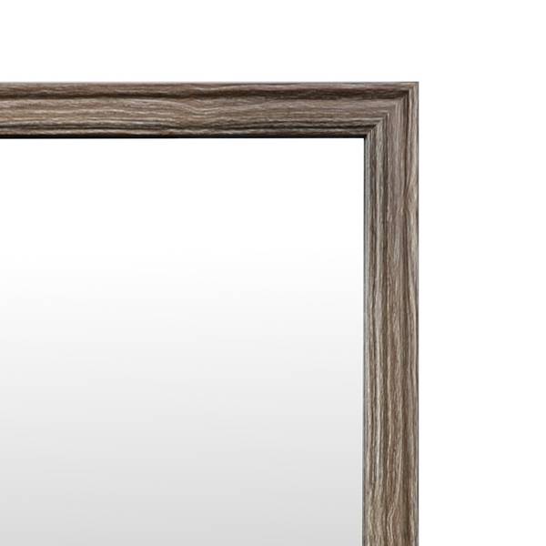 Spiegel Jaystad Braun - Holzwerkstoff - 2 x 44 x 34 cm