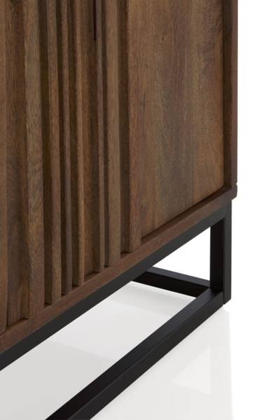 Sideboard  10813 Braun - Holz teilmassiv - 40 x 60 x 85 cm