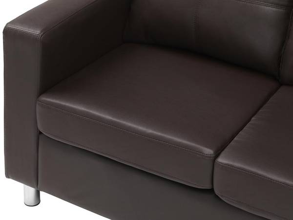 Sofa ohne Schlafmöglichkeit ACKLEY Braun