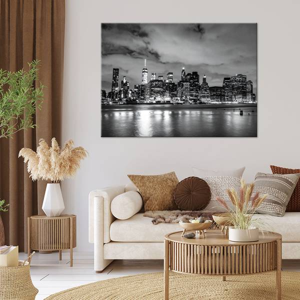 Wandbild Stadt 120 x 80 cm
