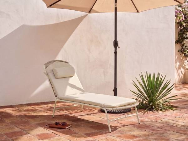Gartenset SEZZE 2-tlg Beige
