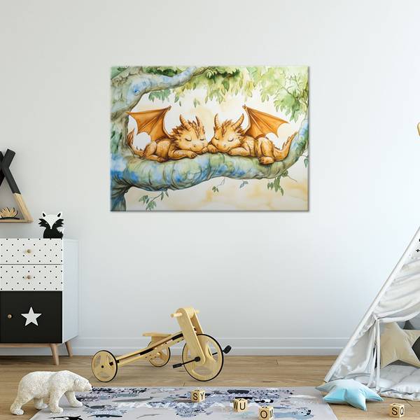 Canvas schilderij Sprookjesachtig 100 x 70 cm
