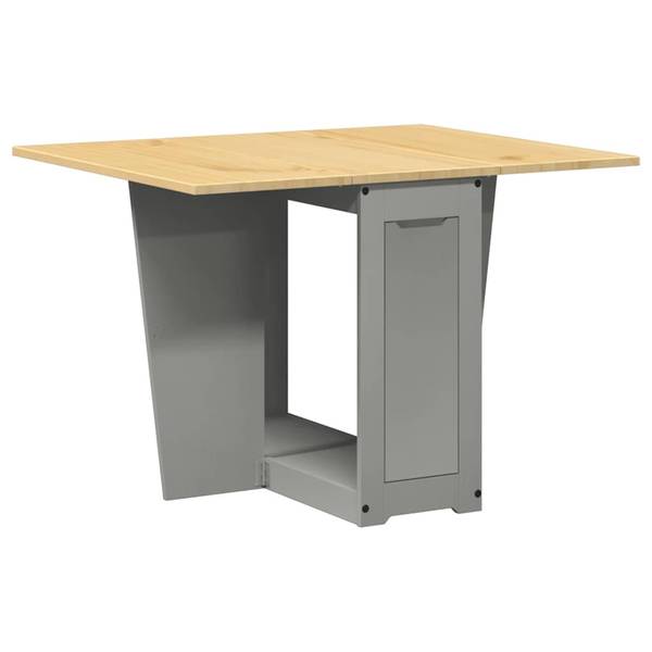 Ensemble à manger 3042220 lot de 5 Gris - Pin - 40 x 71 x 47 cm