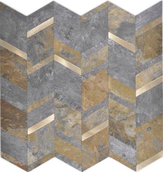 Mosaikfliesen 200-48MRG Selbstklebend Vinyl - 28 x 29 x 29 cm