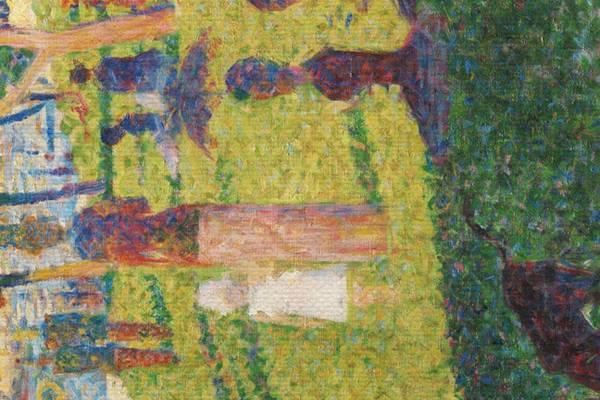 Leinwand 60x40 Sonntag Polyester - 3 x 60 x 40 cm