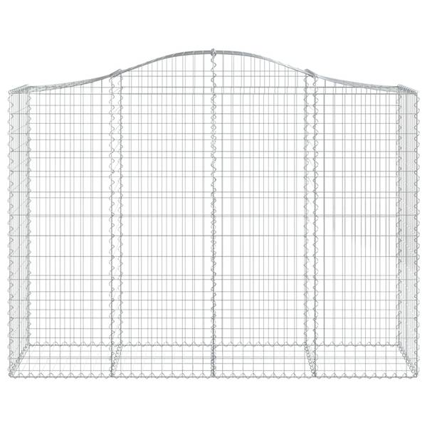 Panier de gabion 3017642-15  (lot de 25) Argenté - Fer - 50 x 160 x 200 cm