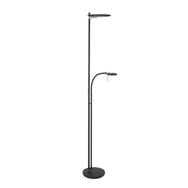 Stehlampen Turound Schwarz - Metall - 50 x 187 x 27 cm