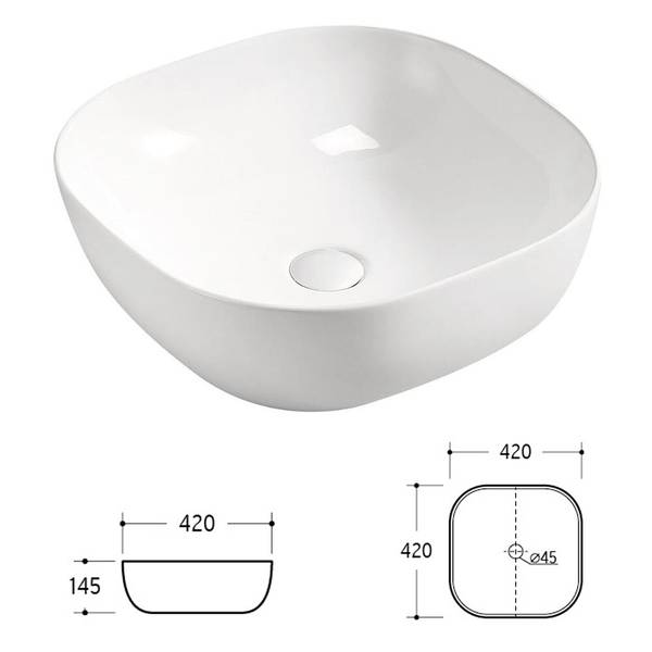 Badmöbel-Set ADELAIDE-56-156 5er-Set Braun - Holzwerkstoff - 220 x 200 x 47 cm