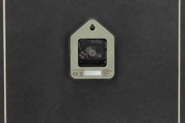 Horloge murale design Arc Solis Blanc - Bois manufacturé - 35 x 60 x 1 cm