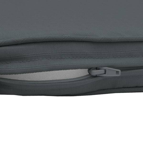 Bankauflage Base BK Graphit - Tiefe: 180 cm