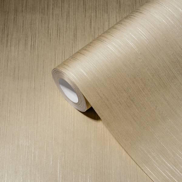 Vliestapete 3689 einfarbig Struktur Beige - Fleece - 53 x 1005 x 1 cm