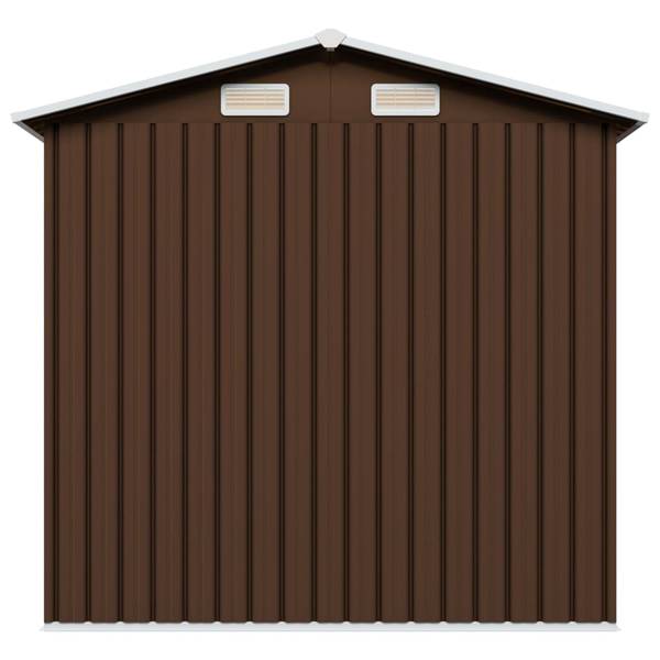 Gartenlaube 3000019 Braun - Stahl - 132 x 186 x 204 cm