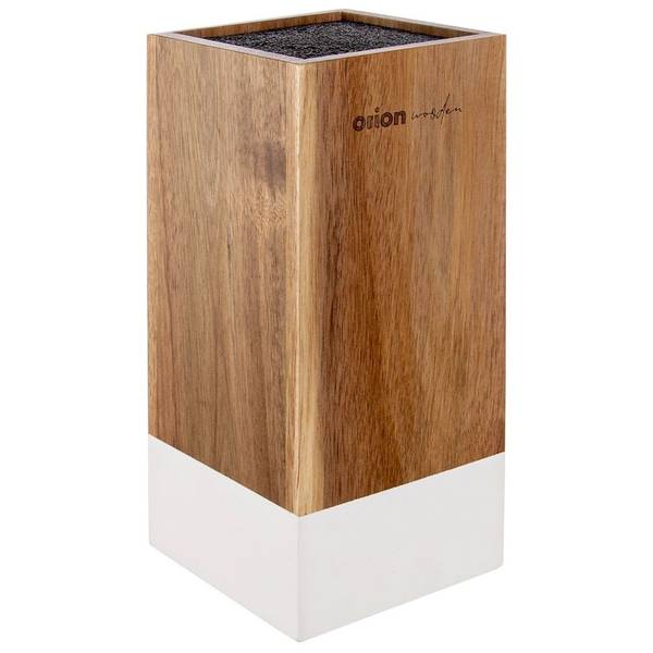 Messerblock 540591 Braun - Massivholz - 11 x 23 x 11 cm