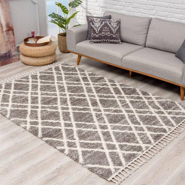 Hochflor-Teppich Pulpy 100 x 300 cm