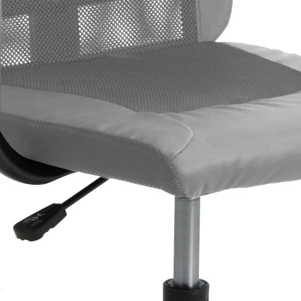 Bürostuhl mit Liegefunktion 3029025 Grau - Kunstleder - 67 x 115 x 68 cm