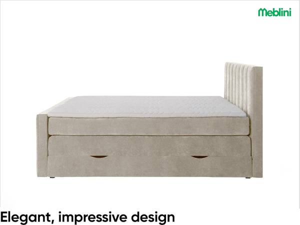 Boxspringbett VERANO Beige