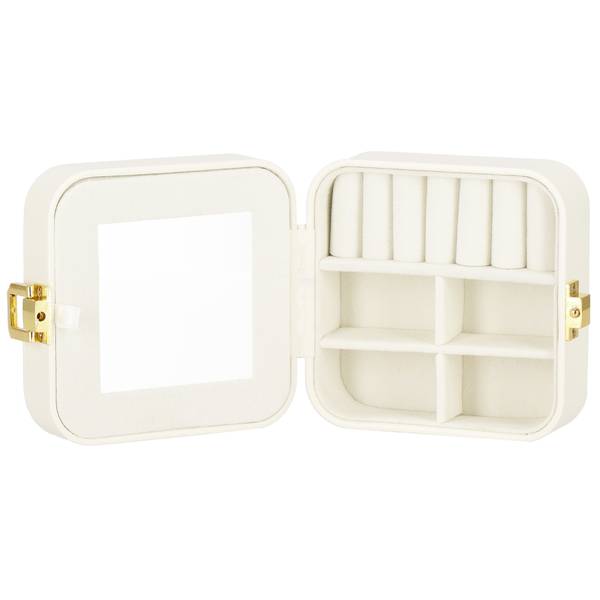 Schmuck-Organizer HA1085 Beige - Textil - 10 x 5 x 10 cm