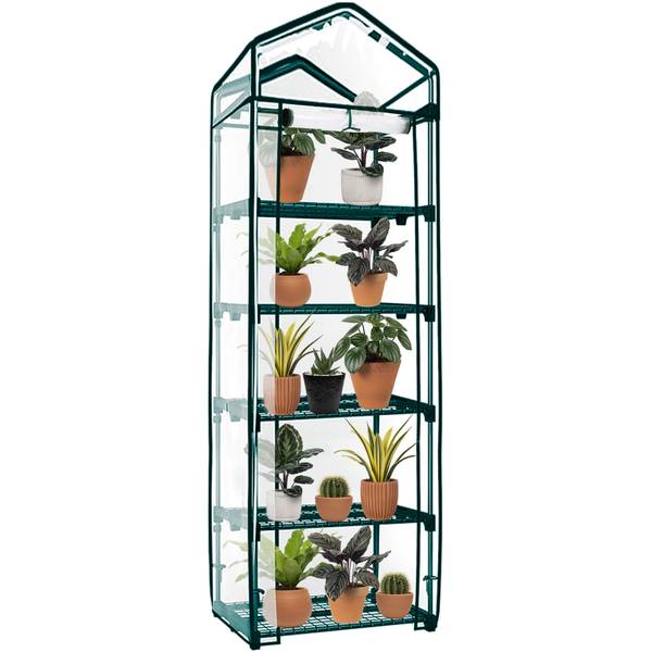 Gewächshaus GT0007 Grün - Metall - 70 x 190 x 50 cm