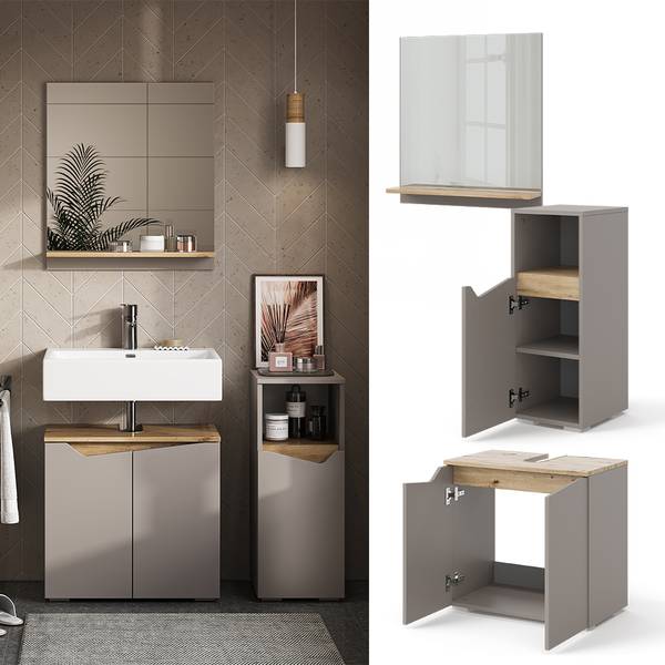 Badmeubel set Marelle 47697, set van 3 kopen | home24