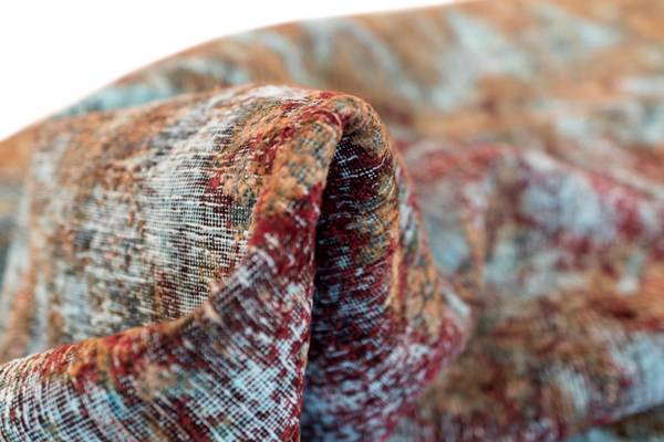 Tapis Vintage Royal XXV Bleu - Laine - 201 x 1 x 226 cm