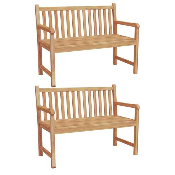 Garten-Essgruppe 3157155 (5-teilig) Braun - Teakholz - 90 x 77 x 150 cm