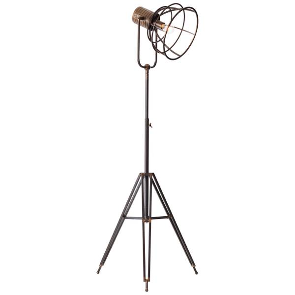 Stehlampe GARVINA G40407/06 Schwarz - Metall - 68 x 59 x 14 cm