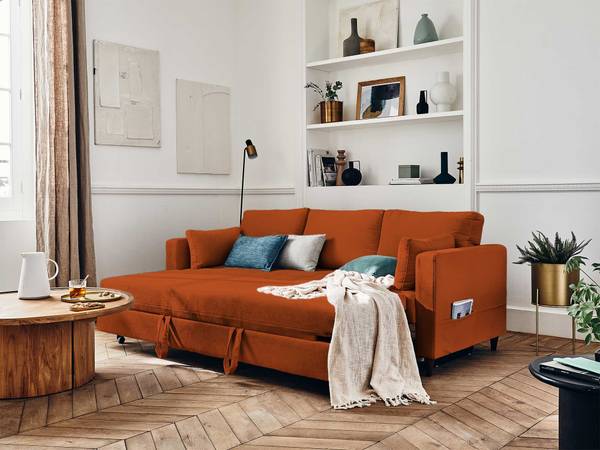 3-Sitzer Sofa ANNA Orange