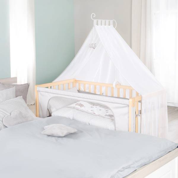 Beistellbett Room Bed Jumbotwins Braun - Holzwerkstoff - 126 x 157 x 66 cm