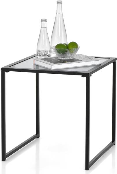 Gartentisch ZB33386 Glas - 43 x 45 x 43 cm