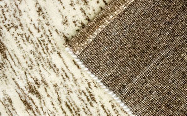Kurzflorteppich Naturals Beige - Wolle - 141 x 2 x 207 cm
