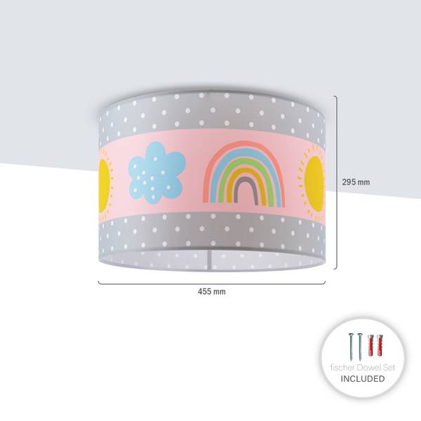 Deckenleuchte Hugo Cl Cos 962 Weiß - Aluminium - 46 x 30 x 46 cm