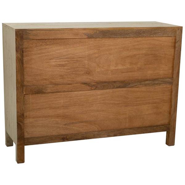 Sideboard Hoshi Beige - Massivholz - 120 x 90 x 40 cm