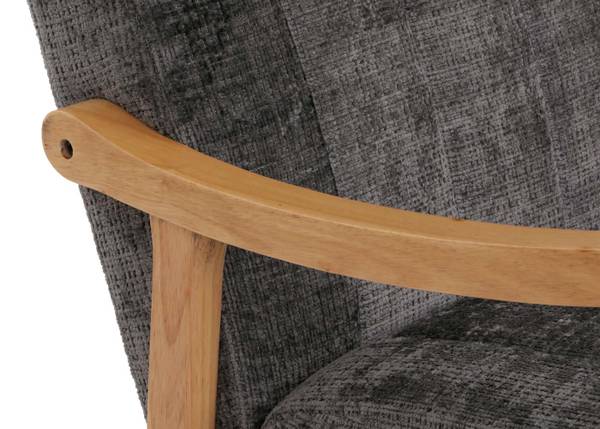 Schaukelstuhl K10 Grau - Beige