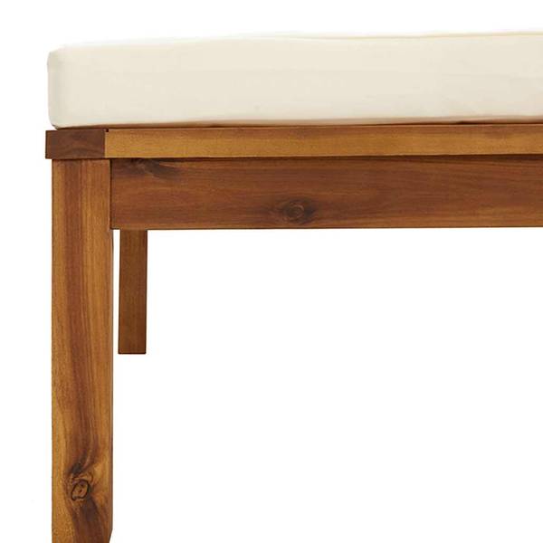 Loungebank 3011220-4 (3-delig) crèmewit - wit