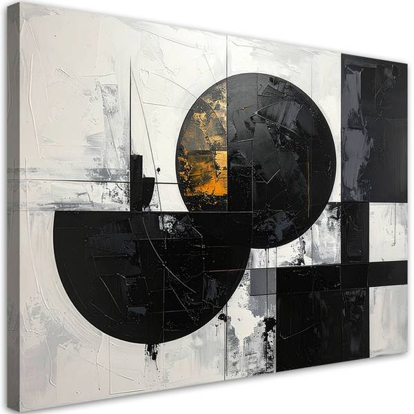 Tableau déco Cercle 60 x 40 cm