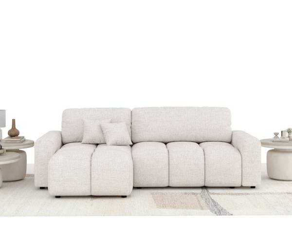 Ecksofa mit Schlaffunktion Ucci Beige