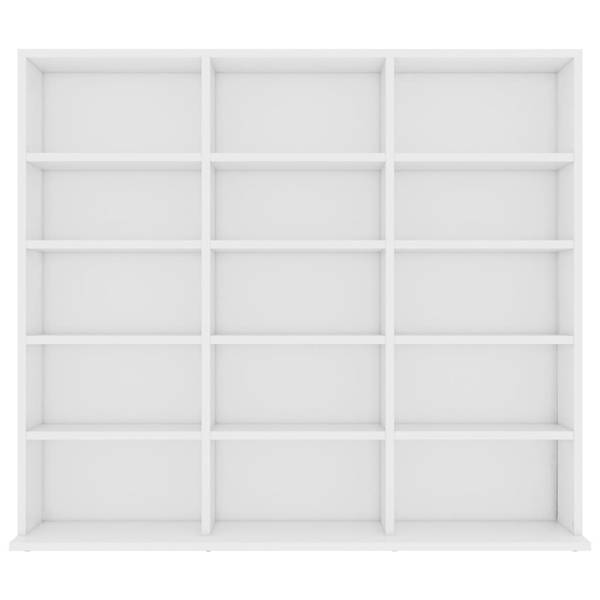 CD-Schrank 3002090 Weiß - 23 x 89 cm